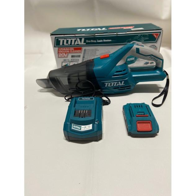MÁY HÚT BỤI DÙNG PIN 20V TOTAL TVLI2001 [CHÍNH HÃNG] HÚT BỤI TOTAL DÙNG PIN [RẺ] MÁY HÚT BỤI INGCO DCA