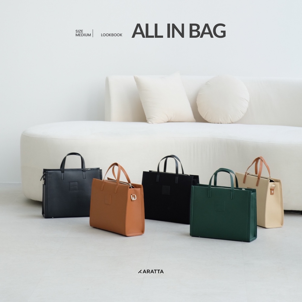 KARATTA | ALL IN BAG - SIZE M | TÚI THIẾT KẾ CAO CẤP