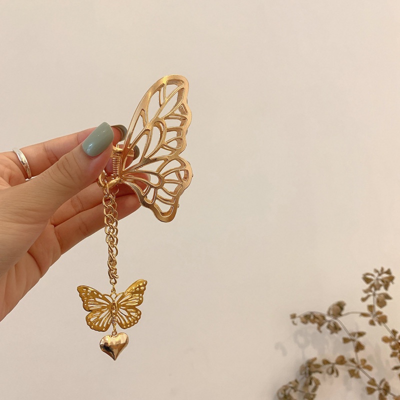 Kẹp tóc bằng hình bướm xinh xắn thiết kế đáng yêu dùng trang trí