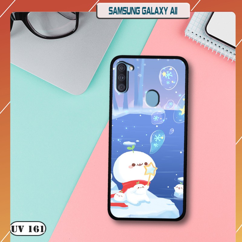 Ốp lưng nhám Samsung Galaxy A11 - in hình