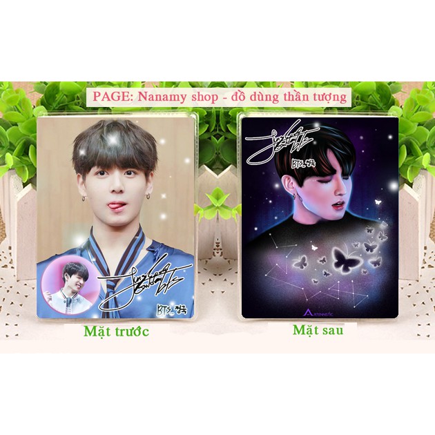 SỔ TAY BTS VÀ THÀNH VIÊN  - có in theo yêu cầu