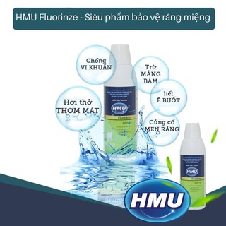 Nước súc miệng hmu flourinze - hàng việt nam đạt chuẩn quốc tế