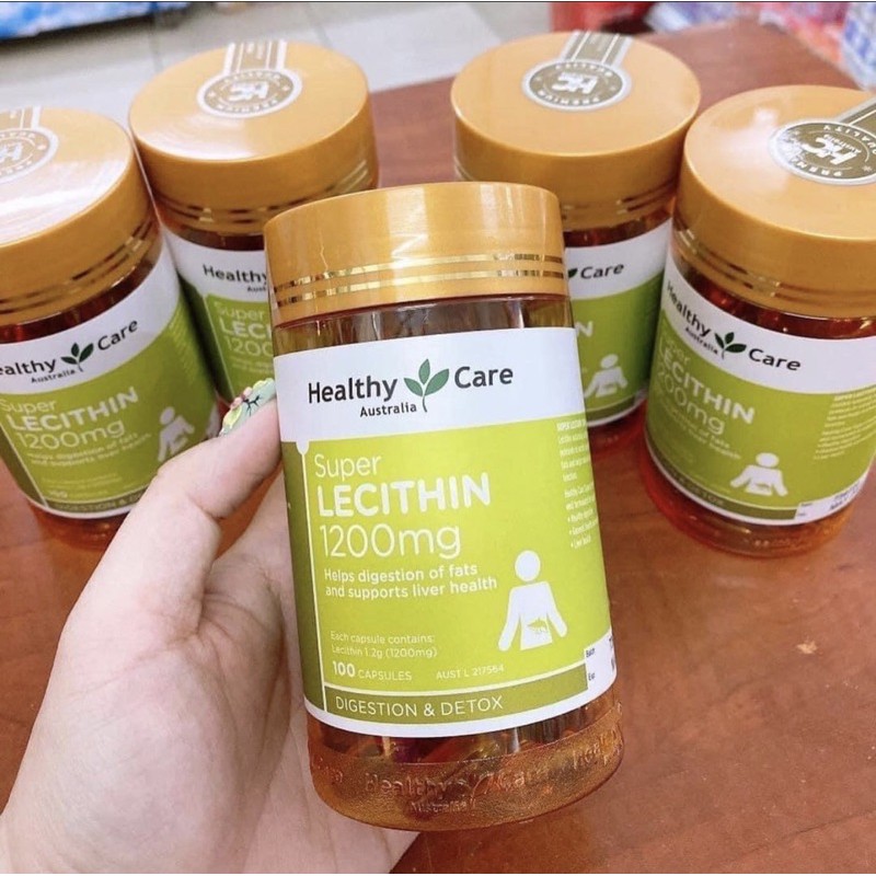 [Hàng có sẵn + bill]Tinh chất mầm đậu nành Healthy Care 100viên