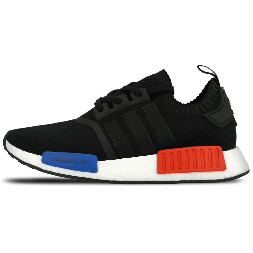 GIÀY THỂ THAO NMD Runner PK BLACK WHITE RED BLUE SNEAKER HOT