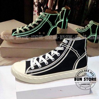 GIÀY THỂ THAO NAM SNEAKER PHẢN QUANG CỔ CAO ĐẸP PHONG CÁCH ĐỘC ĐÁO CV609 LOẠI 1