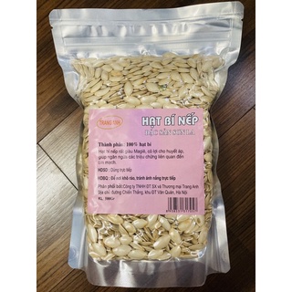 Hạt bí nếp sấy chín nguyên vỏ đặc sản sơn la 500g