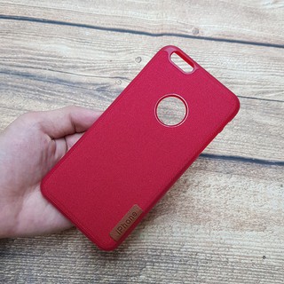 Ốp lưng iPhone 6 Plus, iPhone 6S Plus lưng vải Jean khay silicon cao cấp