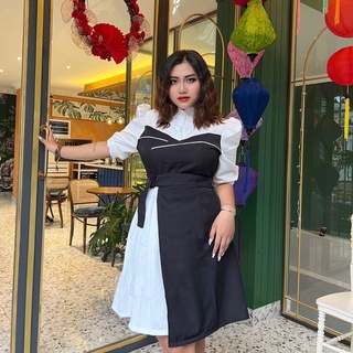 Đầm giả set yếm bigsize (55-90kg)