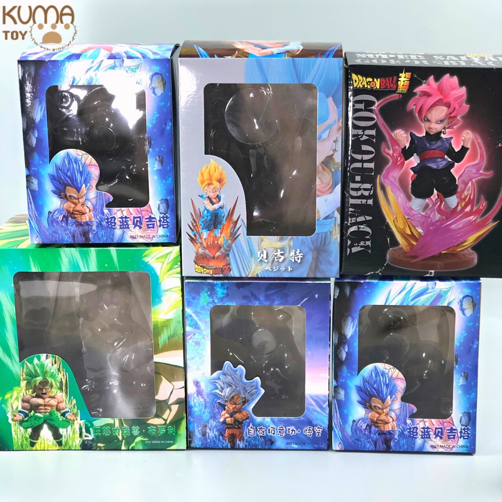 Mô hình anime Dragon Ball 7 viên ngọc rồng: Goku, Vegeta, Broly cực đẹp có đèn LED