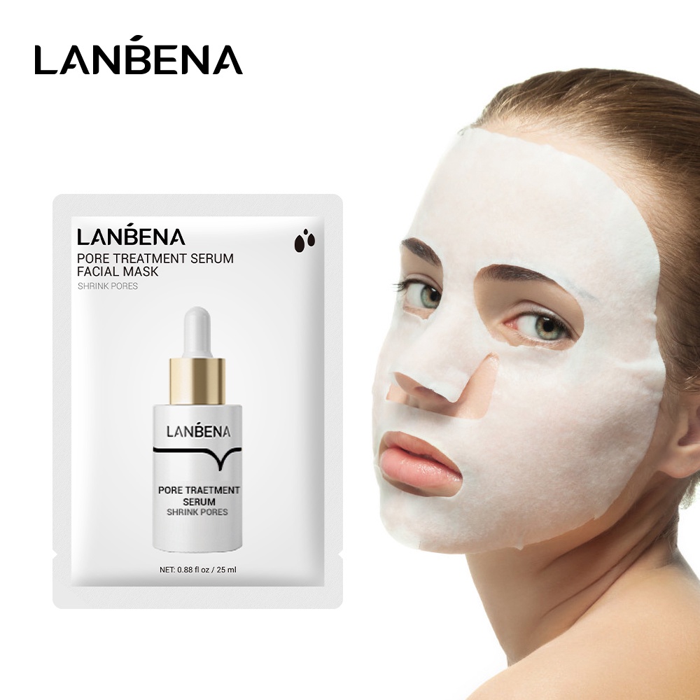 Bộ 2 mặt nạ Labena chứa tinh chất serum dưỡng ẩm cho da mặt cao cấp