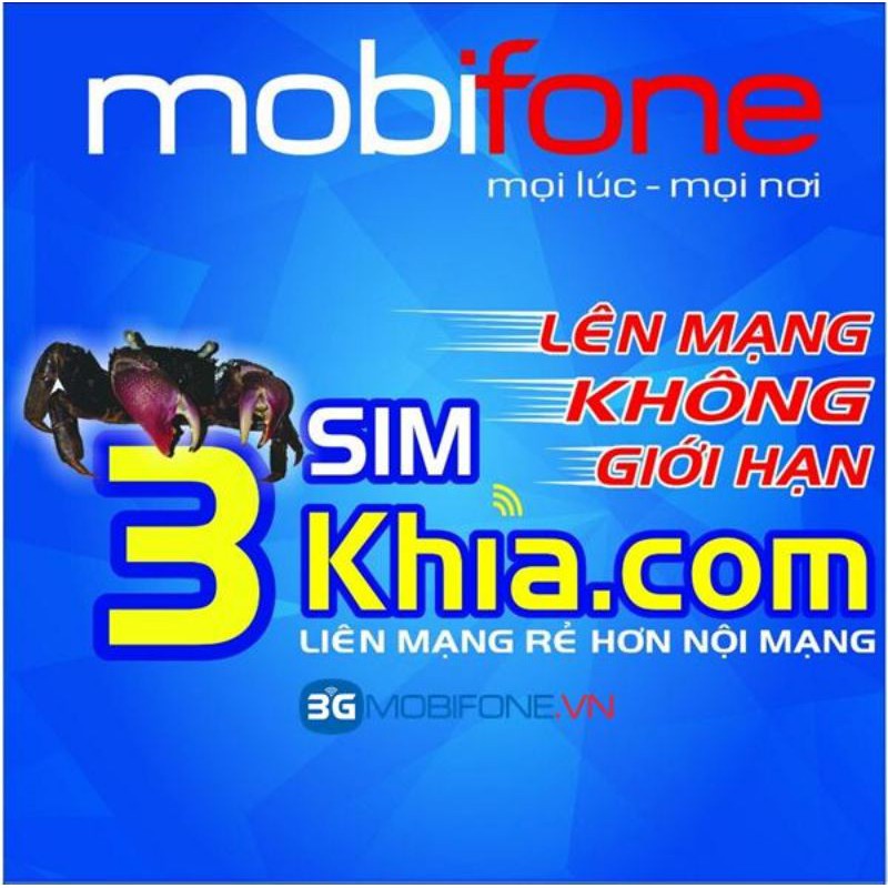 Sim mobi 3 khía số ngẫu nhiên