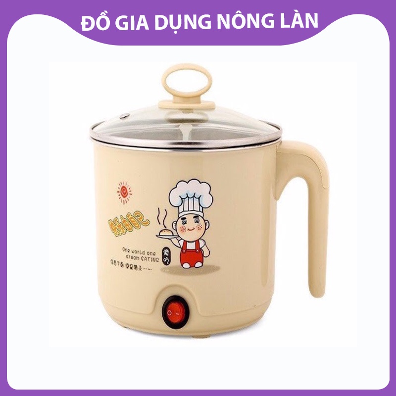 Ca nấu mỳ, lẩu mini đa năng nhỏ gọn tiện dụng NL Shop