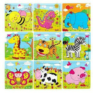 Bộ 8 Tranh Ghép 9 Mảnh