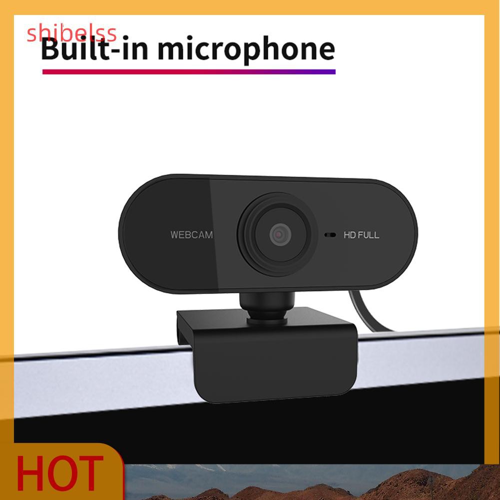 Webcam HD 1080P kết nối USB gắn màn hình dành cho máy tính dùng họp hội nghị trực tuyến | BigBuy360 - bigbuy360.vn