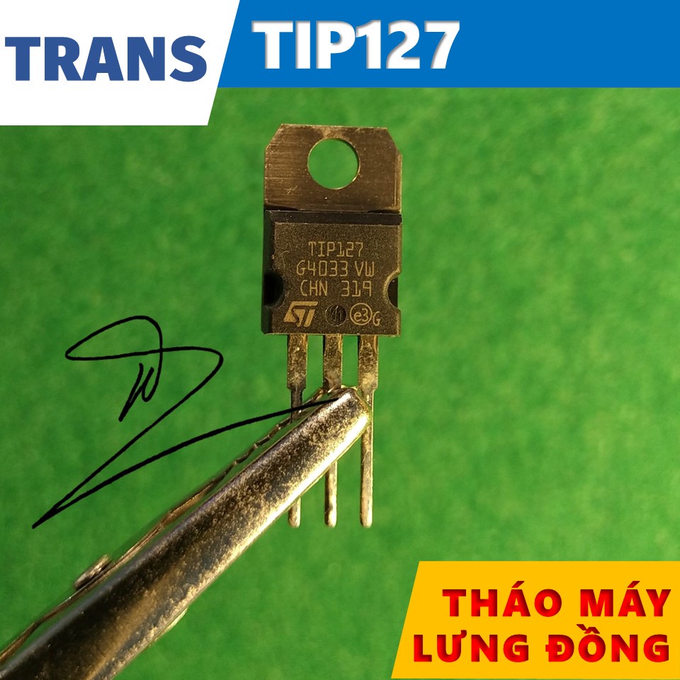 TIP 127  Transistor   Mới 100%   /   8A/100V/65W    TO-220