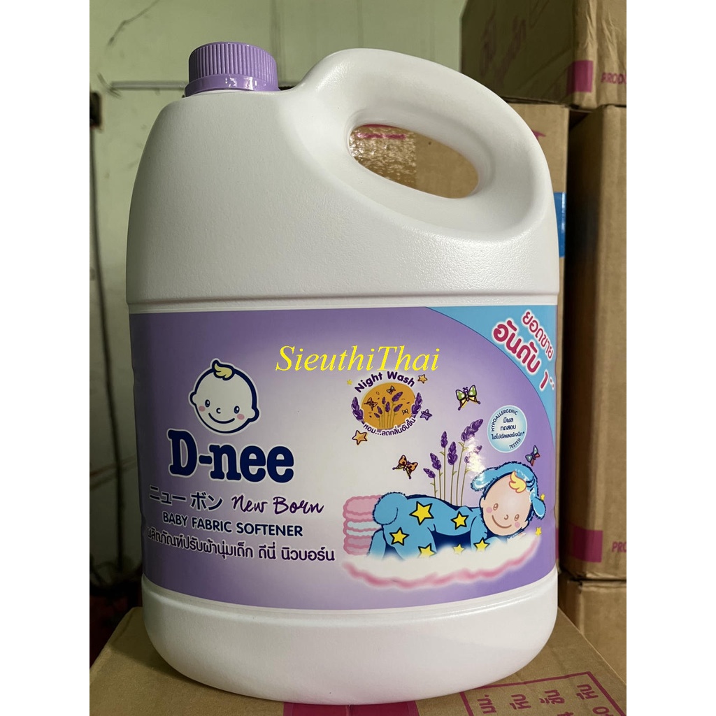 Nước Xả Vải Dnee  hàng chuẩn Thái Lan 2800ml mẫu mới