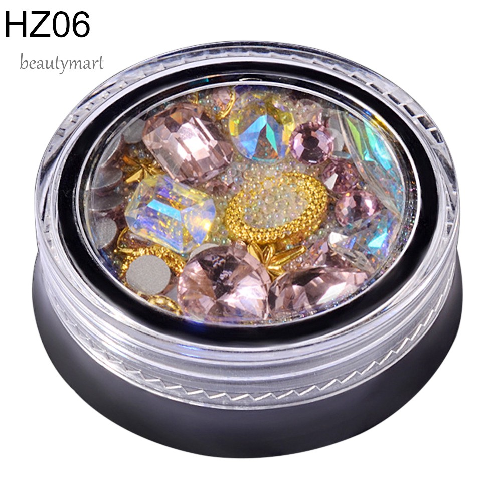 [Hàng mới về] Chi tiết đính đá 3D dùng trang trí móng tay nghệ thuật