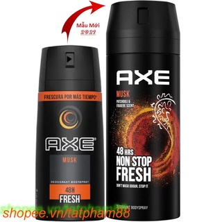 Xịt Khử Mùi 150Ml Axe Non Stop Musk, tatpham88 Chất Lượng Tạo Nên Niềm Tin.