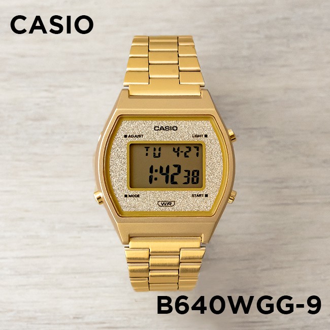 Đồng hồ nữ dây kim loại Casio Standard chính hãng Anh Khuê B640WGG-9DF