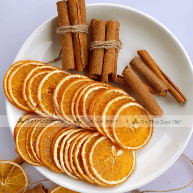 10 Gói Trà Cam Quế (Trà Thơm Miệng, Giảm Cân)