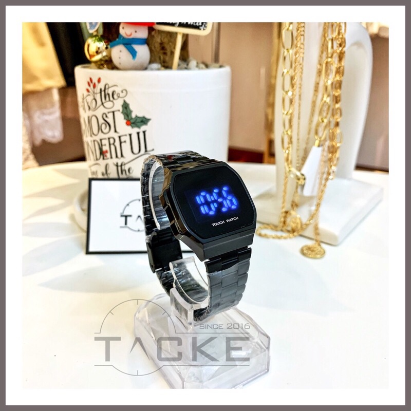 Đồng hồ nam nữ casio touch watch cảm ứng màn hình điện tử, màn hình tráng gương, chất liệu cao cấp, dây không gỉ. | BigBuy360 - bigbuy360.vn