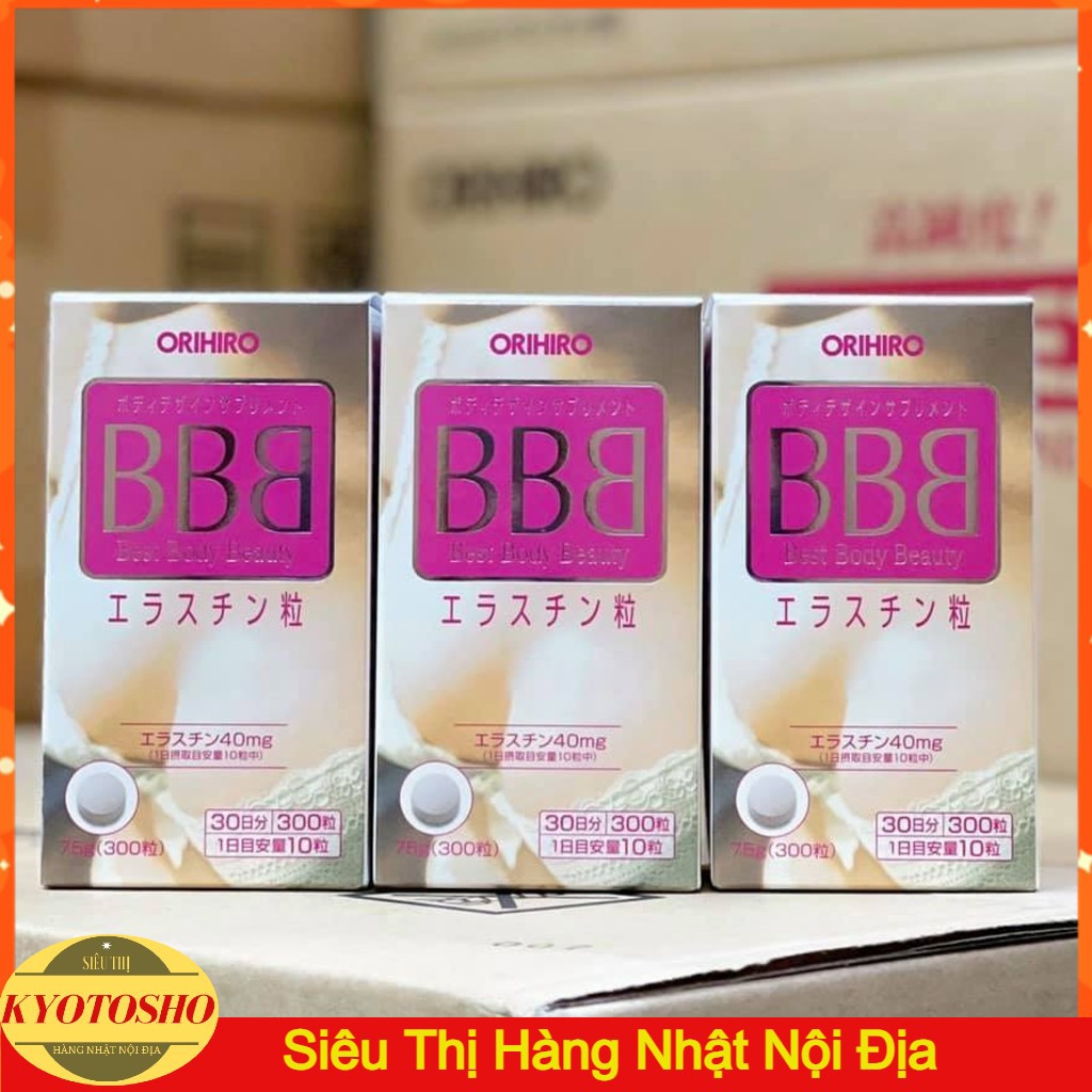 Viên uống nở ngực BBB Orihiro Nhật Bản 300v