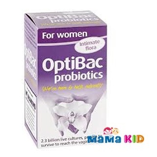 Men vi sinh Optibac tím dành cho phụ nữ hộp 90 viên