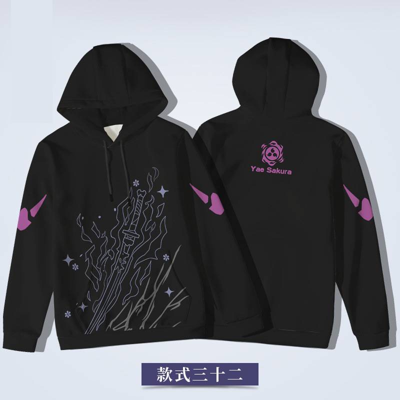 Mới Áo Khoác Hoodie Tay Dài In Hình Honkai Impact 3
