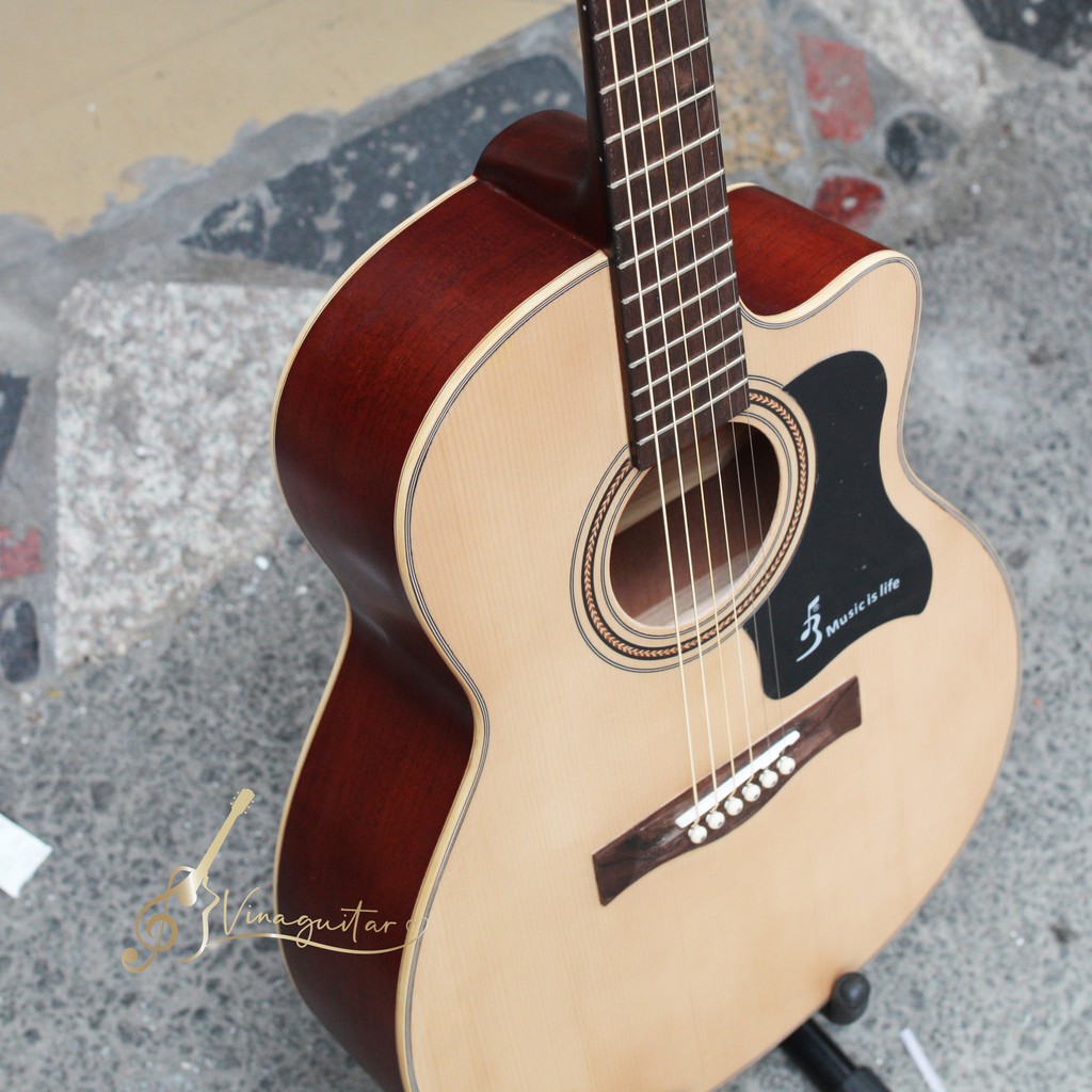 Đàn Guitar Acoustic Ba Đờn J150 - Vinaguitar phân phối chính hãng