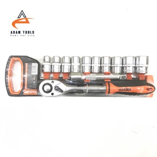 Bộ tuýp 12 chi tiết vặn VĨNH VIỄN không trờn thép Crv cao cấp - Bảo hành 24 tháng - bộ khẩu sửa chữa xe máy chính hãng