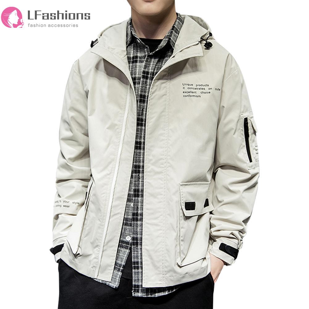 Áo khoác có nón trùm đầu phong cách năng động trẻ trung dành cho nam