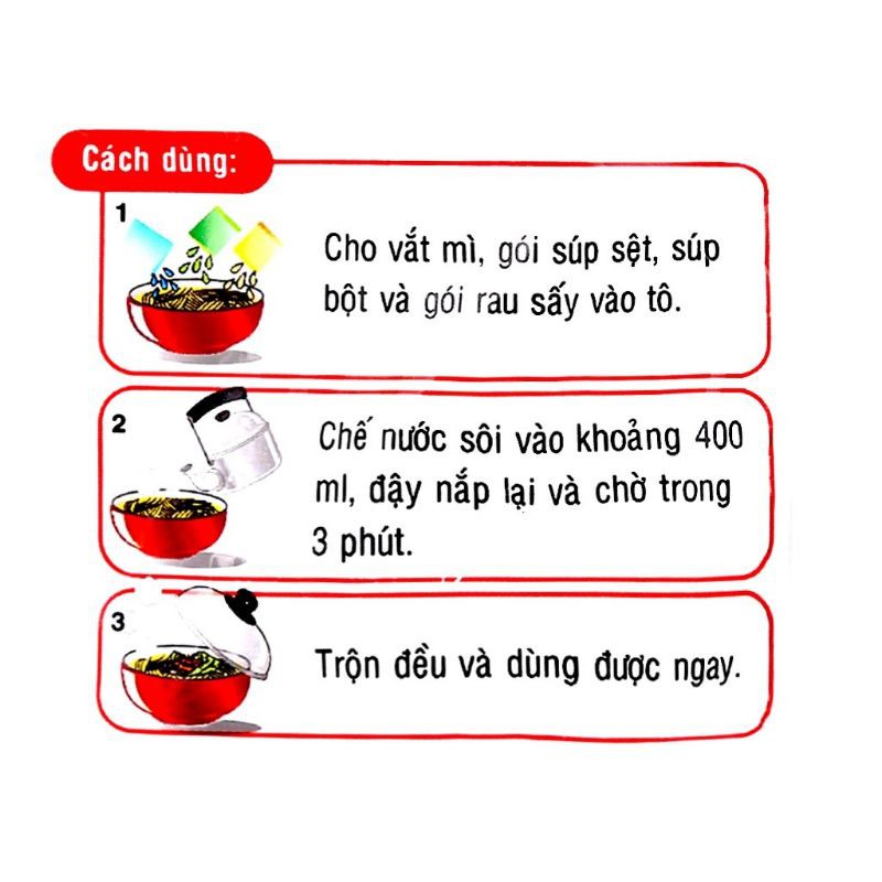 Mì Đệ Nhất thịt bằm gói 82g