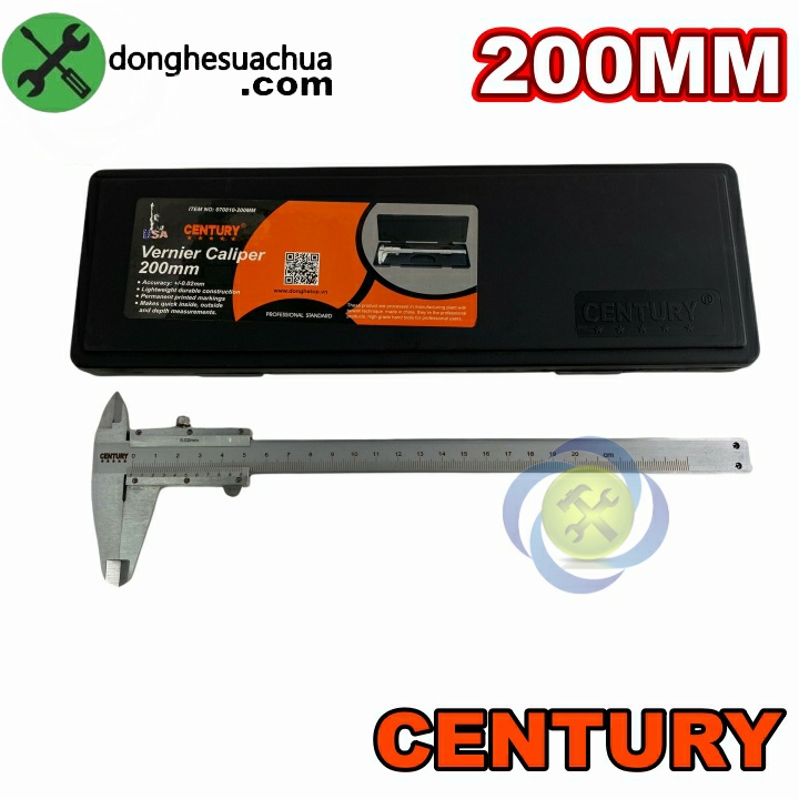 Thước kẹp cơ 200mm Century 070810-200mm
