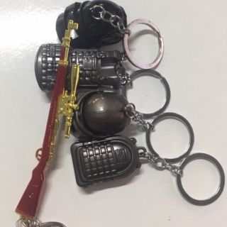 Móc khóa pubg,  chảo pubg,  balo 3, mũ,  giáp 3