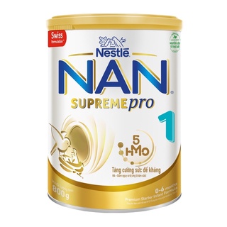 Sữa bột Nestle NAN SUPREME PRO Số 1 800G ( Mẫu Mới Pro )