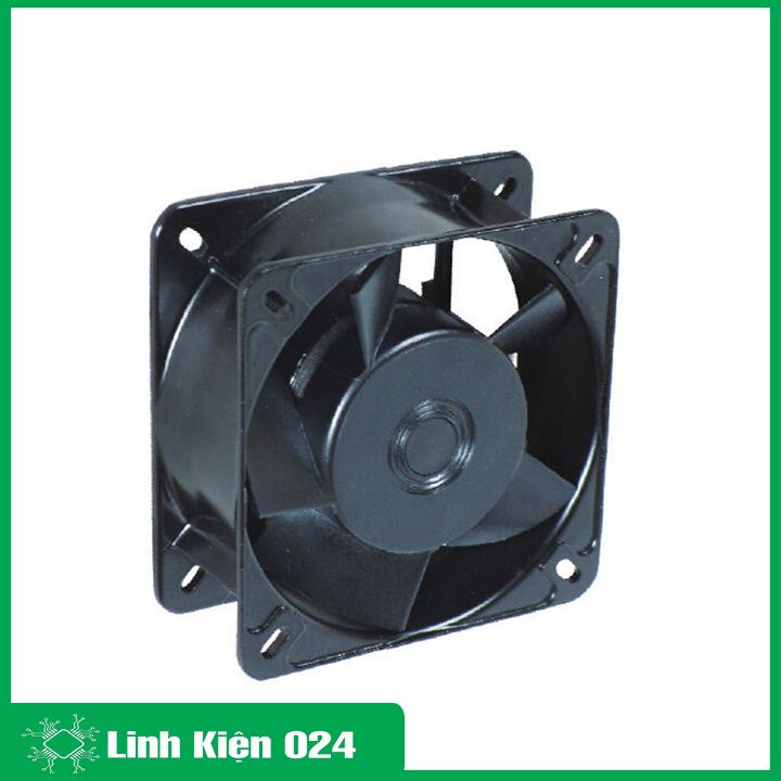Quạt tản nhiệt 15x15x5.1cm điện áp 220VAC làm mát, tản nhiệt máy