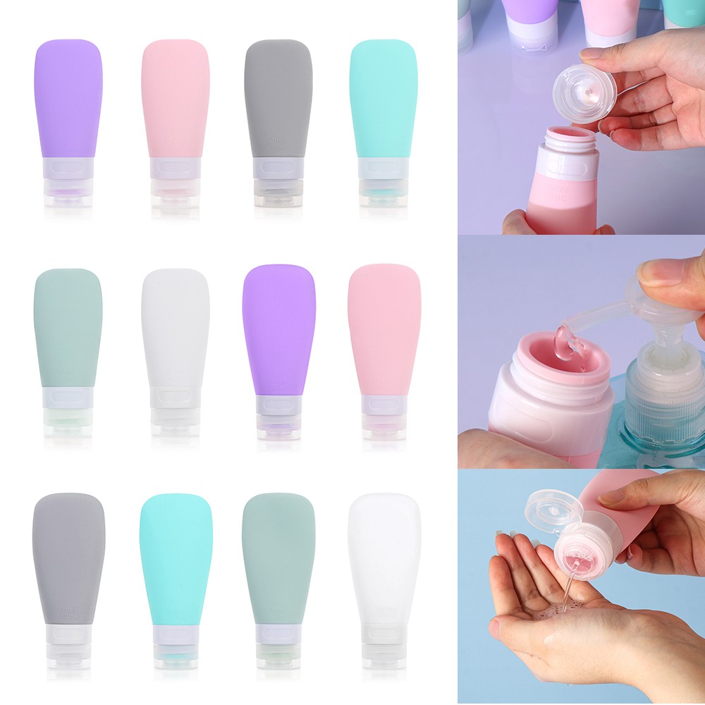 Chai rỗng chiết mỹ phẩm CONOPERY bằng silicon tiện dụng khi du lịch