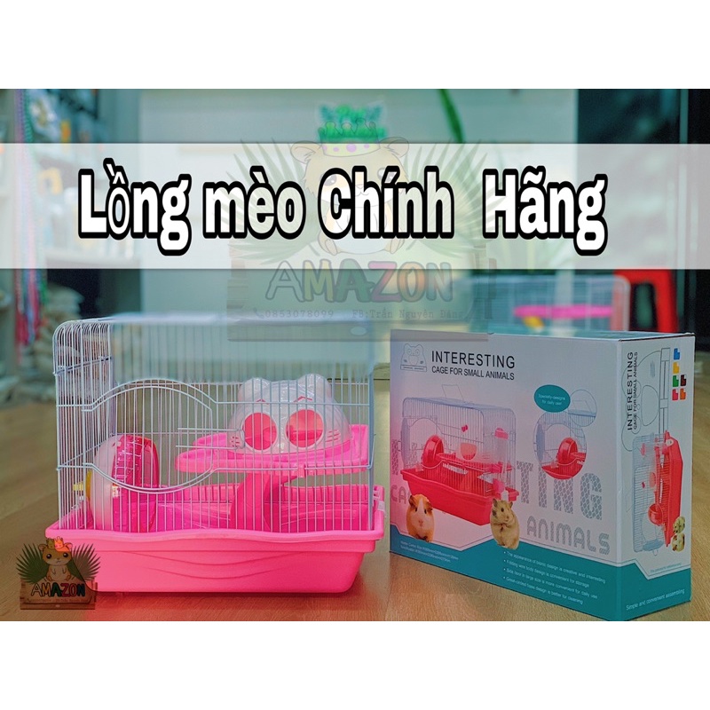 LỒNG HAMSTER KITTY SIZE 36 x 27 x 28