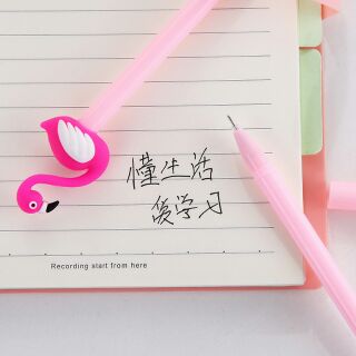 Bút chim hồng hạt 🐦 ✏Ms: 106