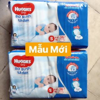 Bỉm - Tã dán sơ sinh Huggies S56 (4-8kg)