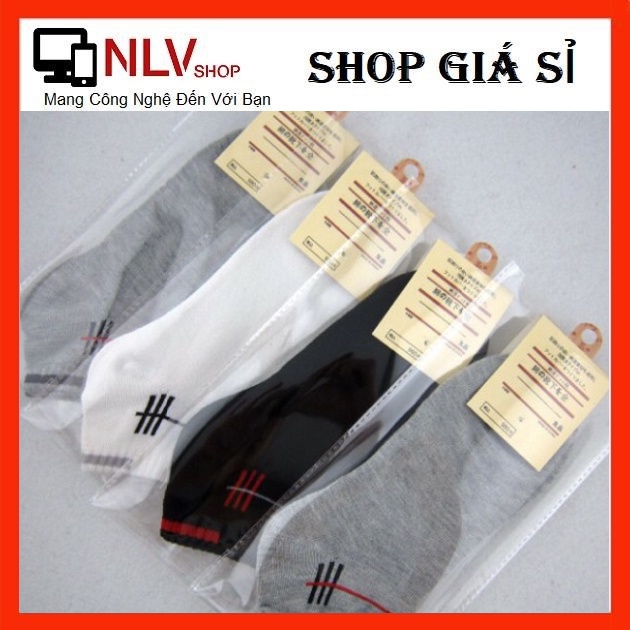 COMBO 10 TẤT HÀN QUỐC - VỚ NAM MANG GIẦY - CỔ NGẮN
