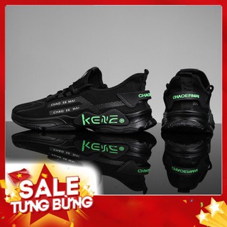 𝐅𝐑𝐄𝐄𝐒𝐇𝐈𝐏 Giày Thể Thao Pista Kresa Black Đế Cao Su Chất Liệu Tổng Hợp Đàn Hồi  Bền Bỉ Thoáng Khí Dễ Vệ Sinh