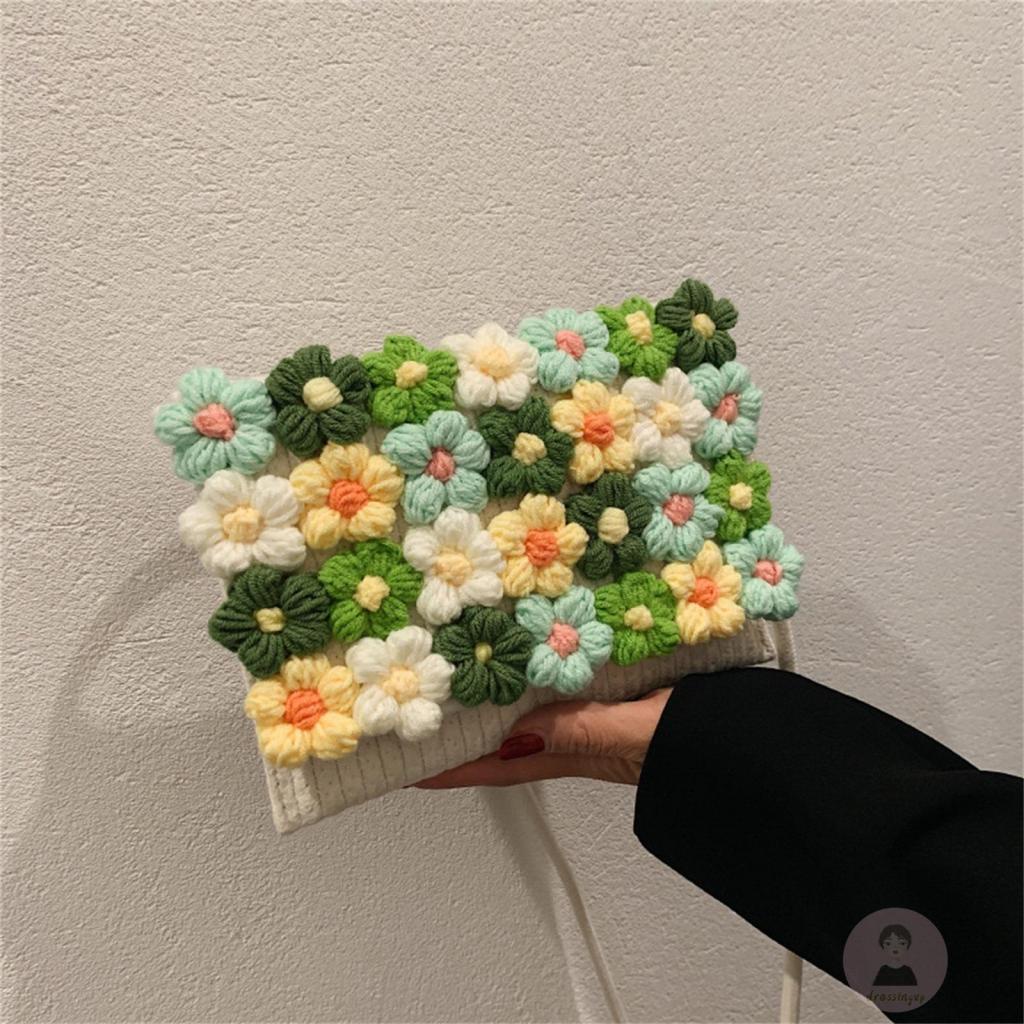 Túi Đeo Vai Nữ Cỡ Lớn Họa Tiết Hoa Thời Trang Xinh Xắn