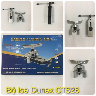 BỘ LOE ỐNG DUNNEX CT-526 ( kẹp tay điều chỉnh từ 6.35 tới 19.05)