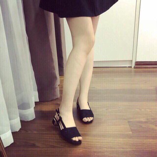 sandal gót vàng cao 5 phân