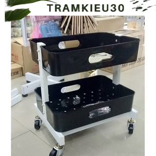 Xe đẩy nail spa 2 tầng tramkieu30