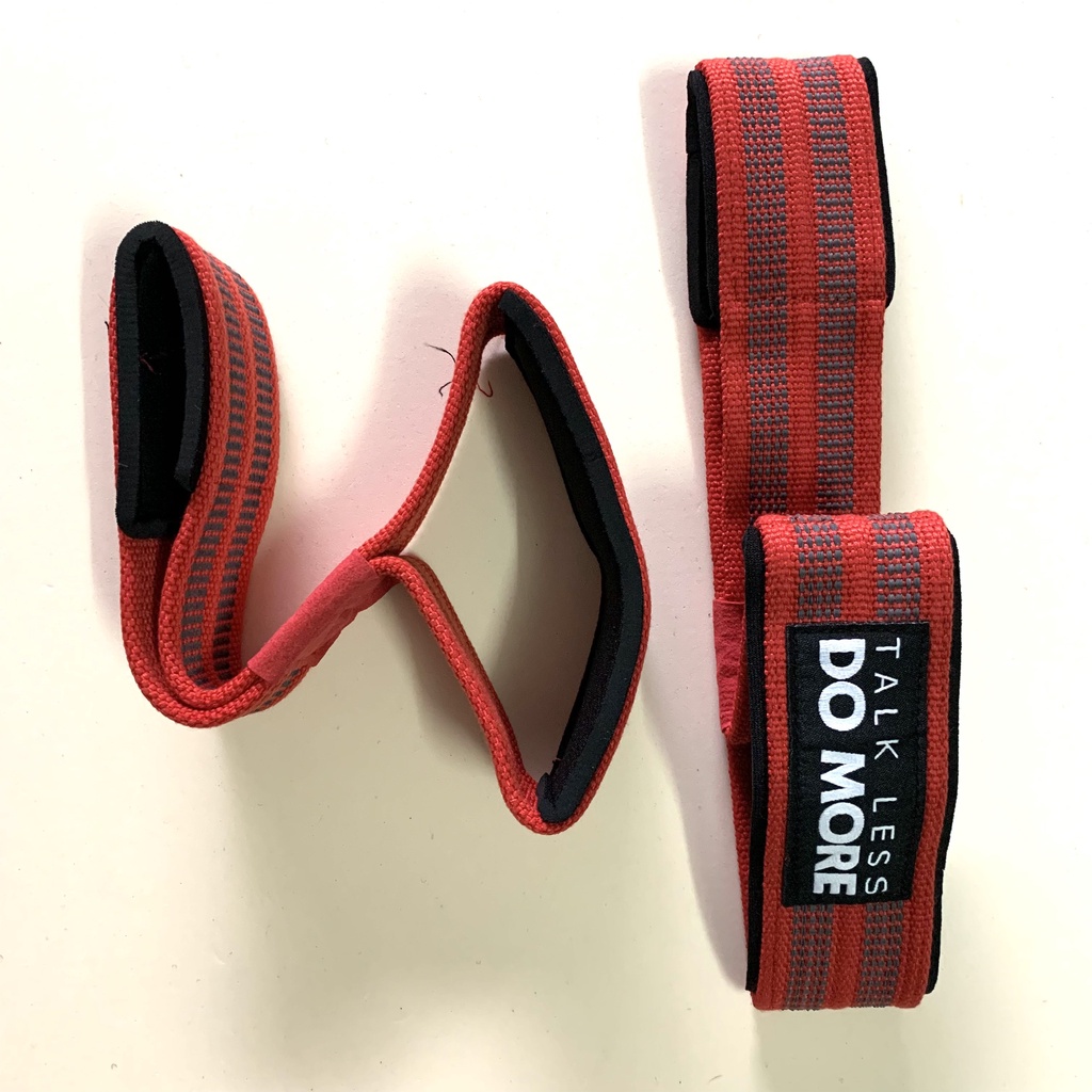 Dây Kéo Lưng Hỗ Trợ Nâng Tạ Vòng Số 8, Lifting Straps hỗ trợ tập thể hình Jun Sport