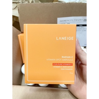 [Laneige] Tinh Chất Mờ Nám Trắng Da Laneige Radian-C Vitamin Spot Ampoule 10mL