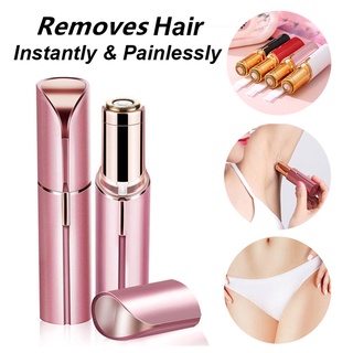 Di động mini điện cơ thể mặt tẩy tóc dao cạo thời trang bikini mặt cổ chân dụng cụ tẩy lông son môi máy cạo lông