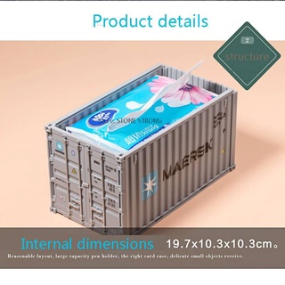 Hộp đựng giấy mô hình thùng container